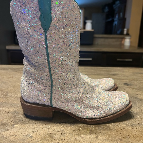 Sparkly Glitter Cowboy Boots - Picture 2 of 2